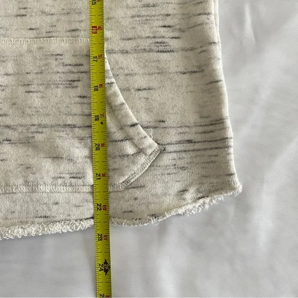 Pink Marled French Terry Cloth Pull-over Sweatshirt Size XS - Picture 10 of 11